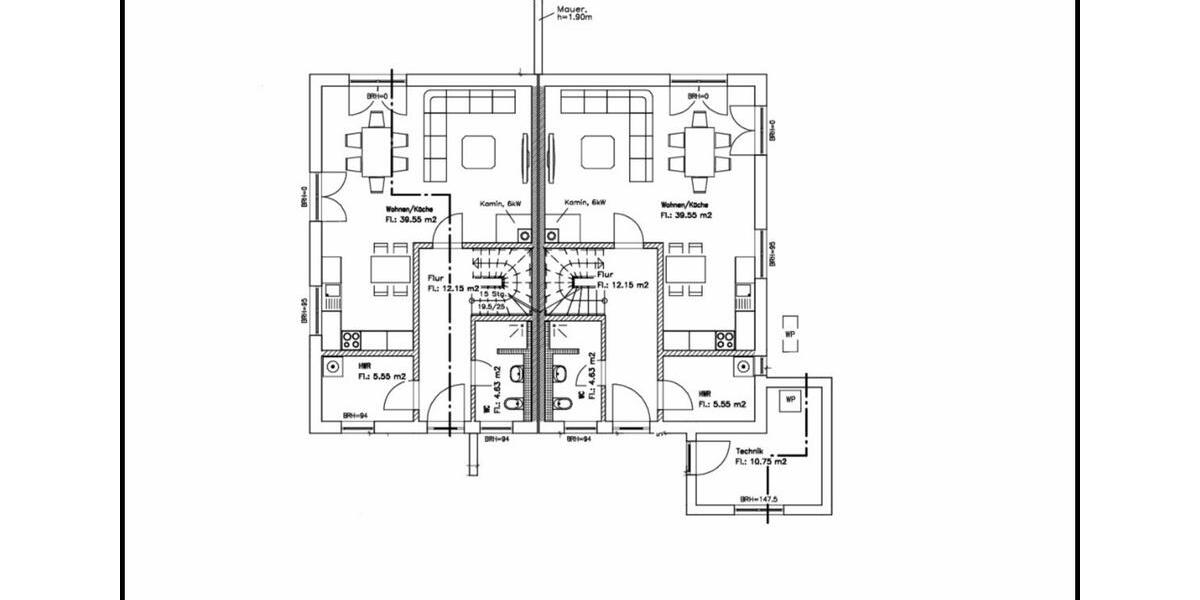 Doppelhaushälfte Steinhöfel - 5 Zimmer, 160 m&sup2;, 1.900&euro; | Angebot:26532769