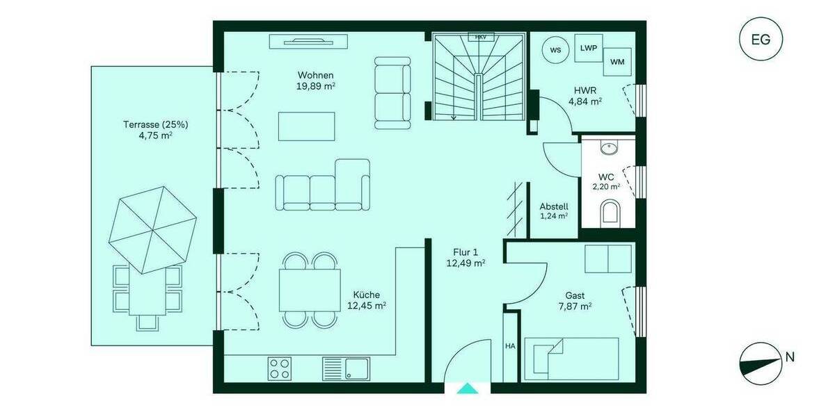 Doppelhaushälfte Müllrose - 4 Zimmer, 114 m&sup2;, 355.900&euro; | Angebot:25984947