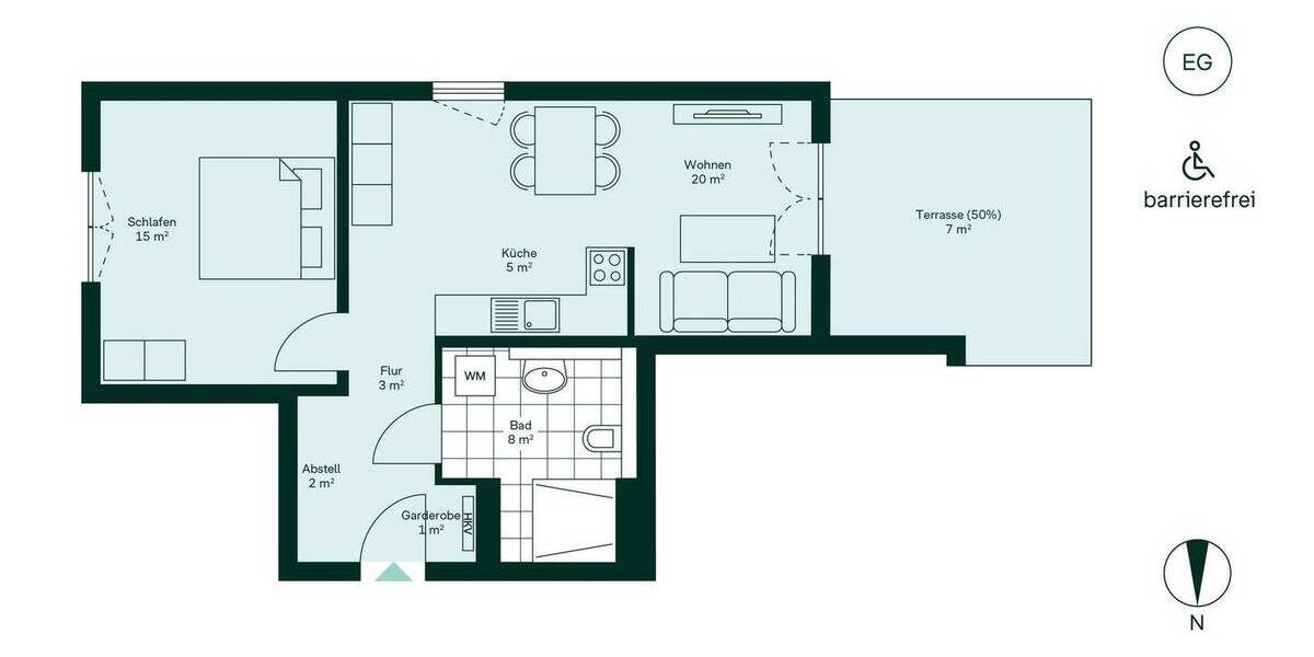 Etagenwohnung Müllrose - 2 Zimmer, 59 m&sup2;, 235.900&euro; | Angebot:25957951