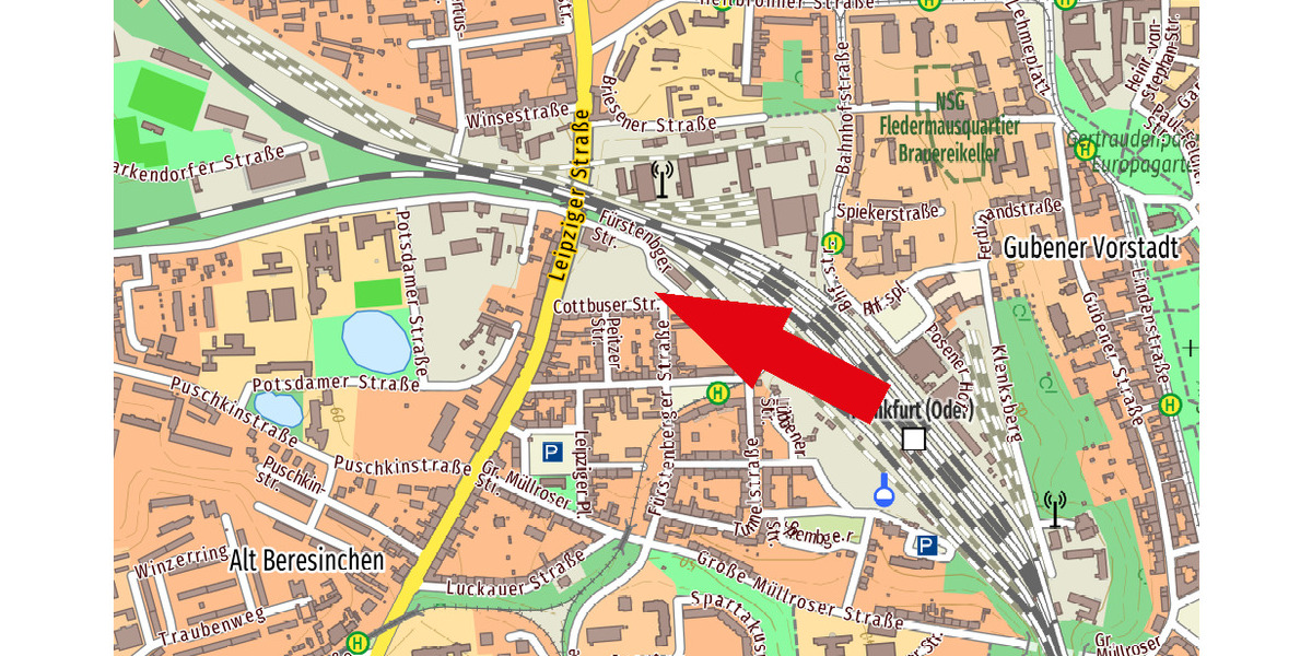 Etagenwohnung Frankfurt (Oder) Frankfurt - 4 Zimmer, 97 m&sup2;, 334.650&euro; | Angebot:25750198