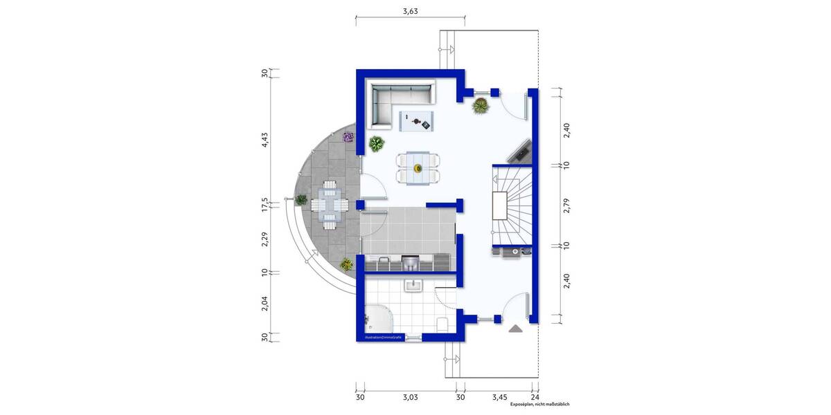 Doppelhaushälfte Eisenhüttenstadt - 4 Zimmer, 92 m&sup2;, 317.000&euro; | Angebot:26733481
