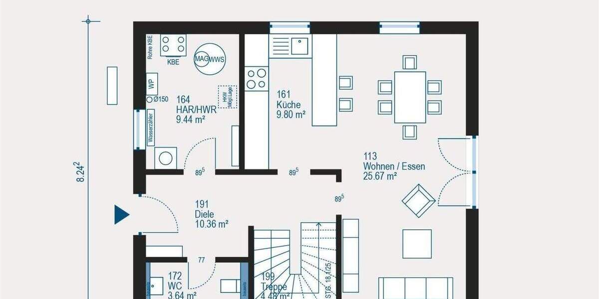 Einfamilienhaus Seelow - 3 Zimmer, 119 m&sup2;, 289.879&euro; | Angebot:25718707
