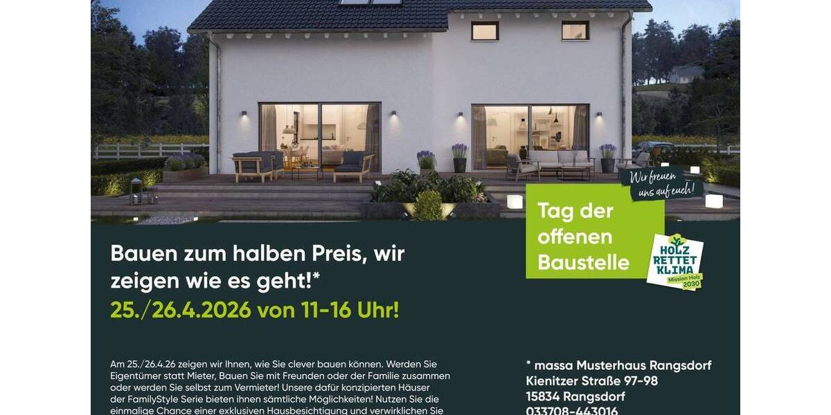 Doppelhaushälfte Briesen (Mark) Briesen - 4 Zimmer, 117 m&sup2;, 350.000&euro; | Angebot:26258833