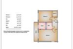 Etagenwohnung Frankfurt (Oder) Beresinchen - 2 Zimmer, 53 m&sup2;, 351&euro; | Angebot:25877288
