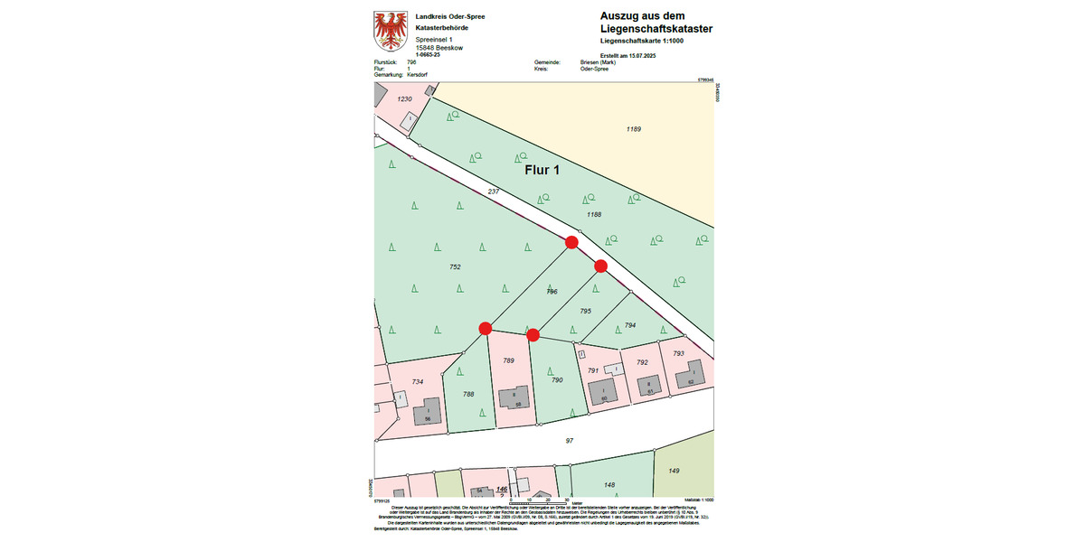 Grundstück Briesen - 130.000&euro; | Angebot:26165293