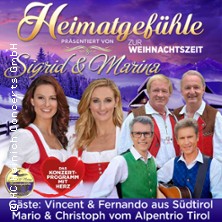 Heimatgefühle zur Weihnachtszeit 2026 - Das Konzertprogramm mit Herz 29.11.2026 Friedrich-Wolf-Theater