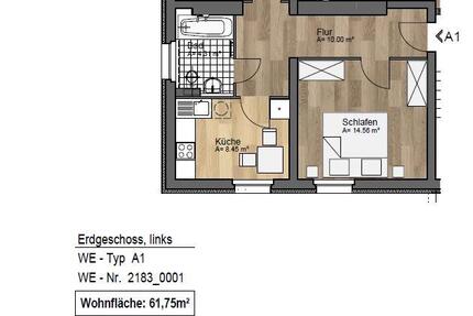 Wohnung Frankfurt (Oder) - 2 Zimmer, 63 m&sup2;, 352&euro; | Angebot:25959218