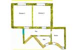 Etagenwohnung Frankfurt (Oder) Frankfurt - 2 Zimmer, 67 m&sup2;, 539&euro; | Angebot:26886026