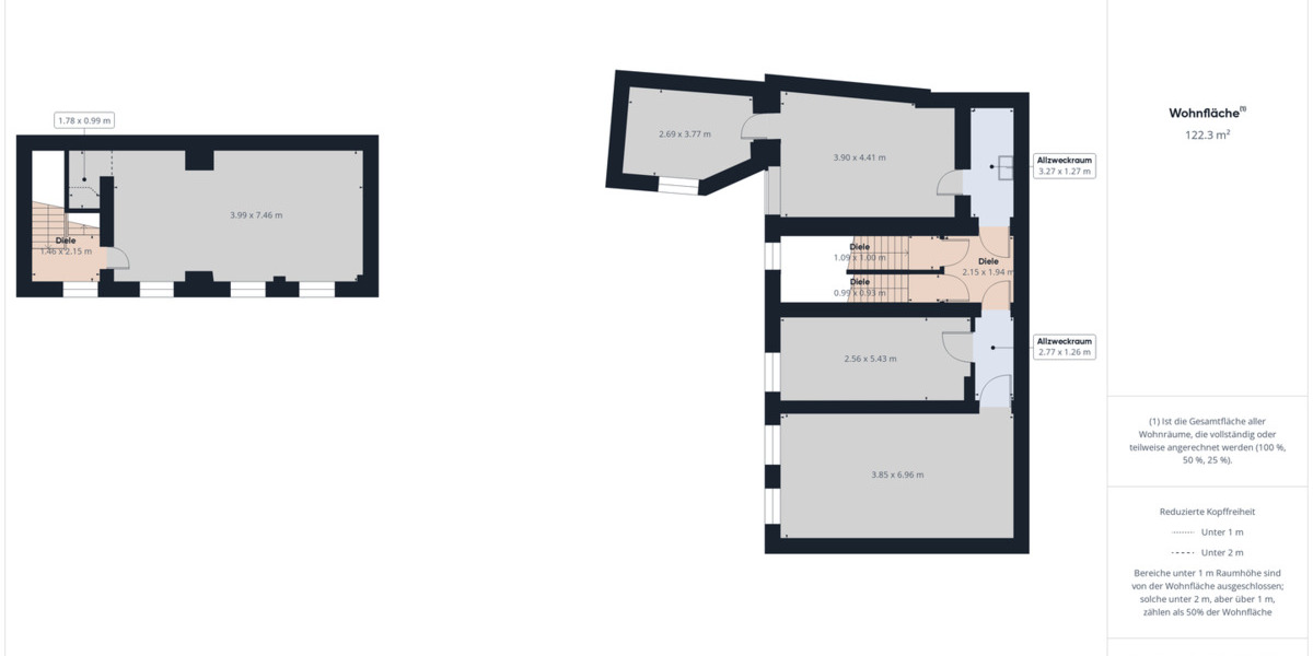 Mehrfamilienhaus, Wohnhaus Frankfurt Beresinchen - 1 Zimmer, 340 m&sup2;, 249.000&euro; | Angebot:25686035
