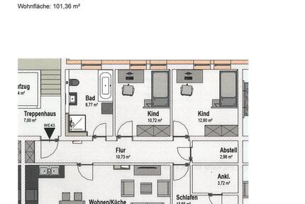 Wohnung Frankfurt (Oder) - 4 Zimmer, 101 m&sup2;, 374.000&euro; | Angebot:26089054