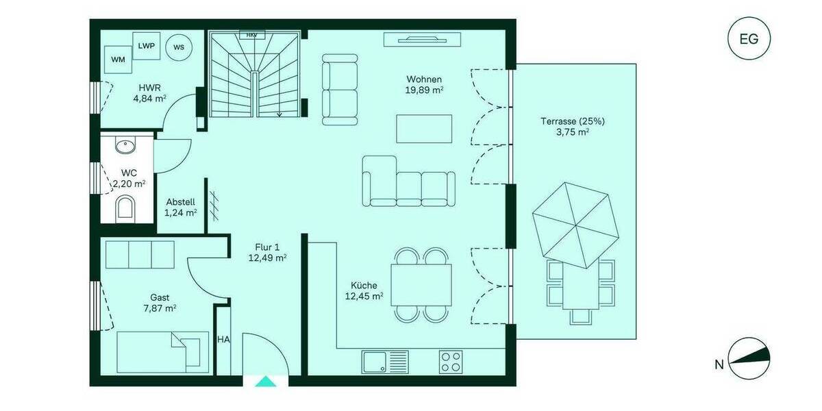 Doppelhaushälfte Müllrose - 4 Zimmer, 114 m&sup2;, 355.900&euro; | Angebot:25984948