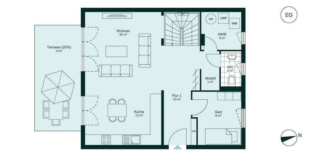 Doppelhaushälfte Müllrose - 4 Zimmer, 114 m&sup2;, 369.900&euro; | Angebot:25664130