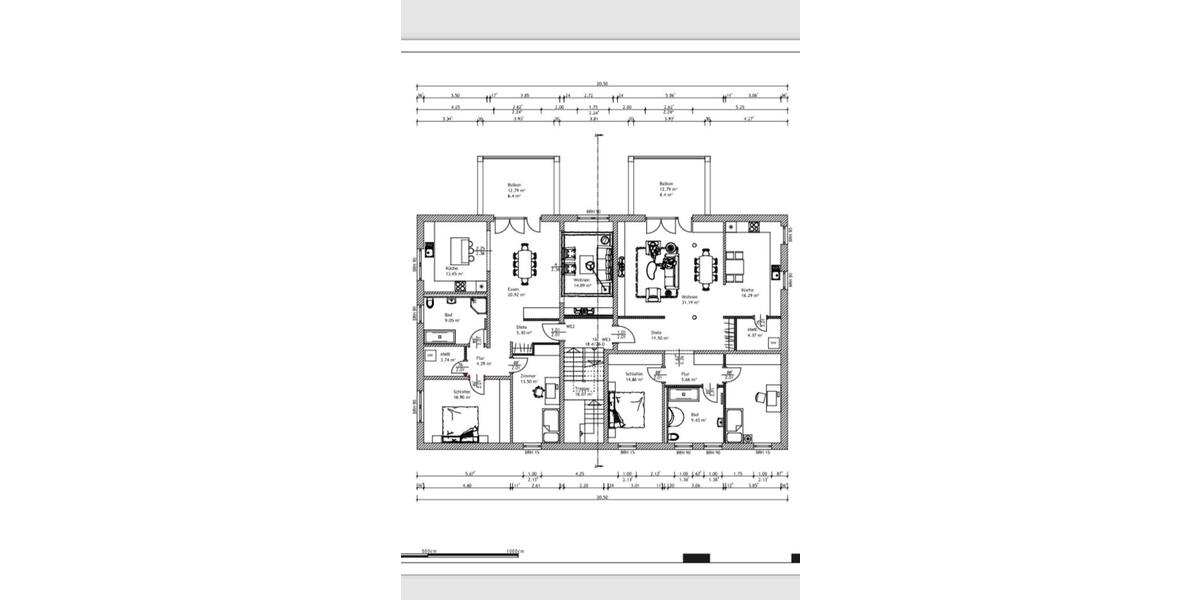 Etagenwohnung Eisenhüttenstadt - 3 Zimmer, 100 m&sup2;, 10&euro; | Angebot:26126216