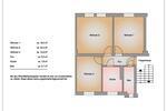 Etagenwohnung Frankfurt (Oder) Booßen - 3 Zimmer, 73 m&sup2;, 550&euro; | Angebot:26441168
