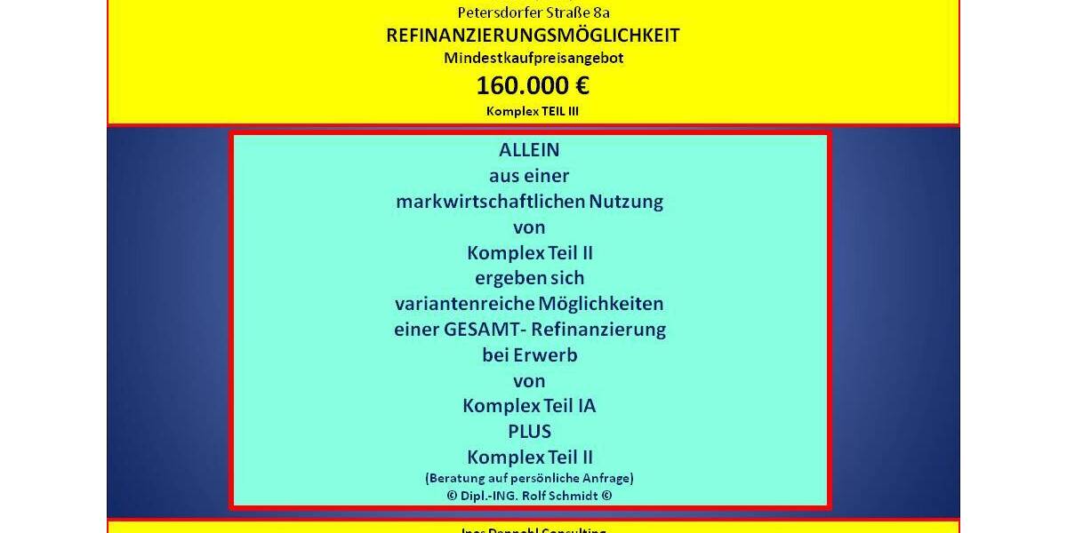 Doppelhaushälfte Zeschdorf Petershagen - 7 Zimmer, 157.000&euro; | Angebot:26109243