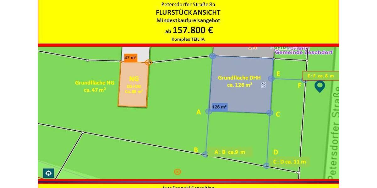 Doppelhaushälfte Zeschdorf Petershagen - 7 Zimmer, 157.000&euro; | Angebot:26109243